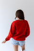 Nebraska Ritter Repeat Lantern Sleeve Crew